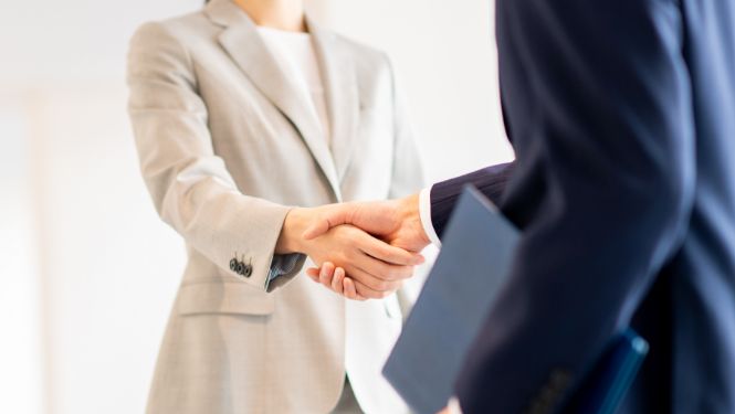 社外からの評価写真